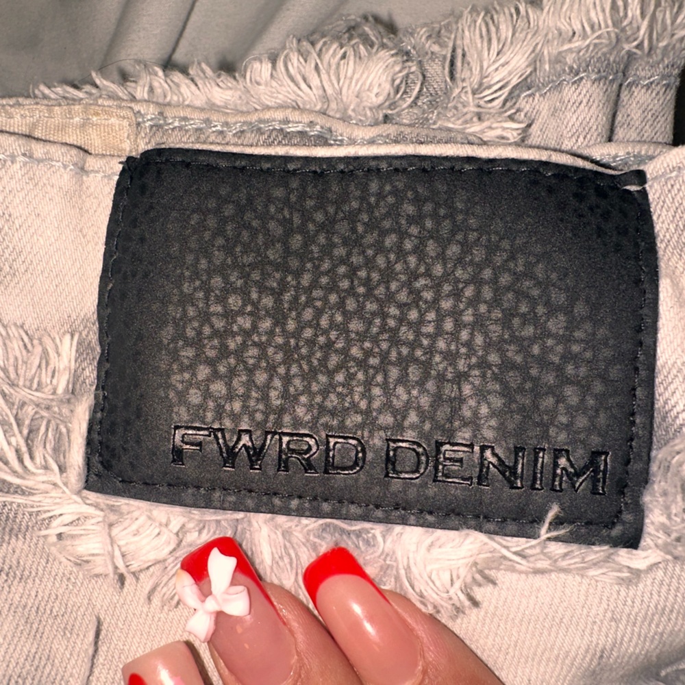 FWRD Denim Distressed Jeans
